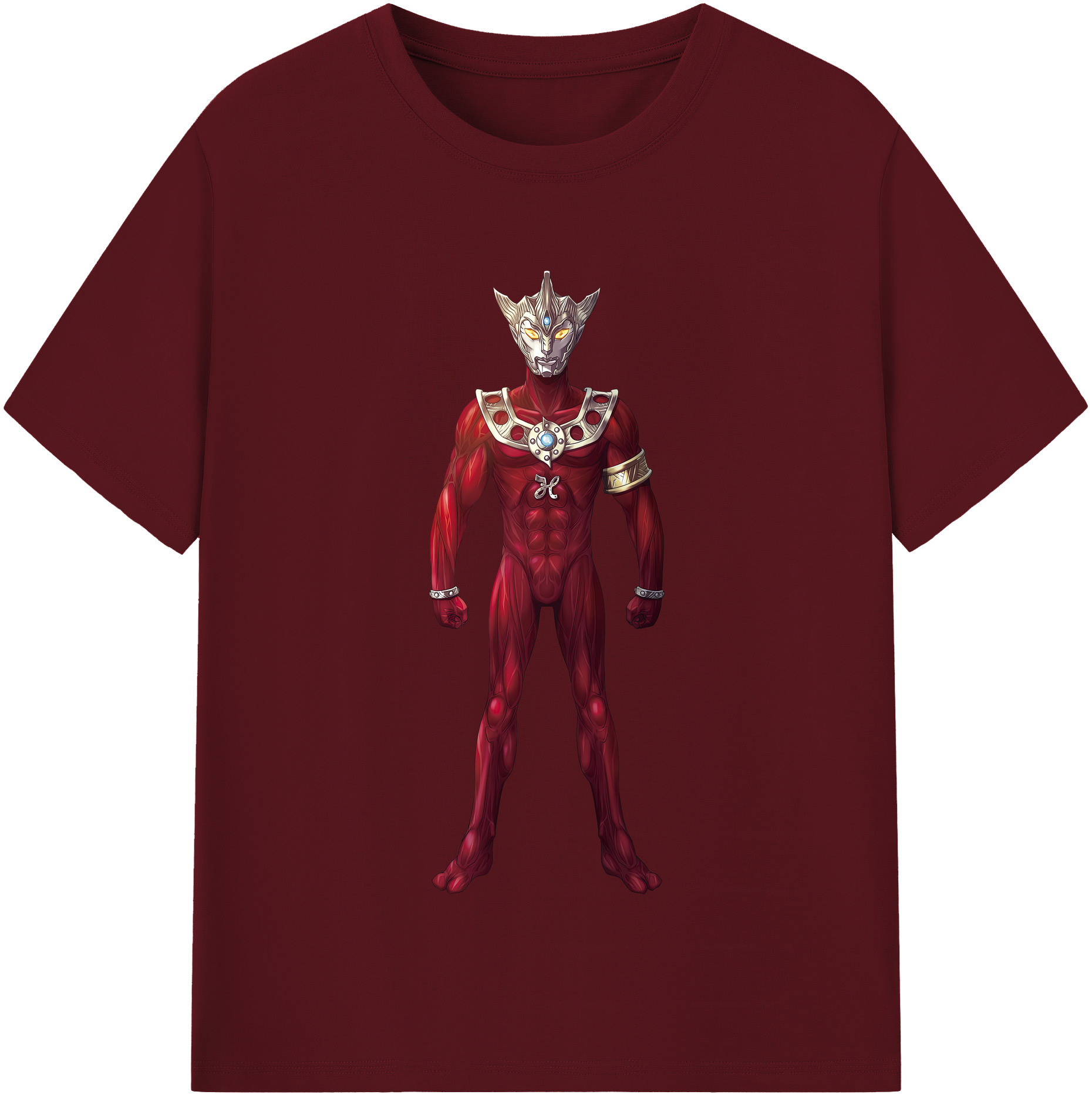 （画像用） ウルトラマン Ultraman 綿100％半袖Tシャツ（フロントプリント）
